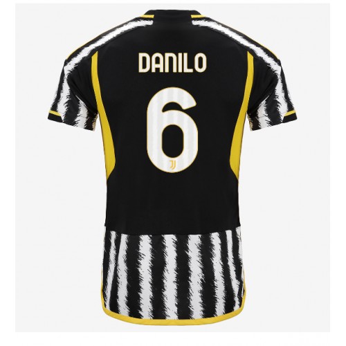Fotballdrakt Herre Juventus Danilo Luiz #6 Hjemmedrakt 2023-24 Kortermet